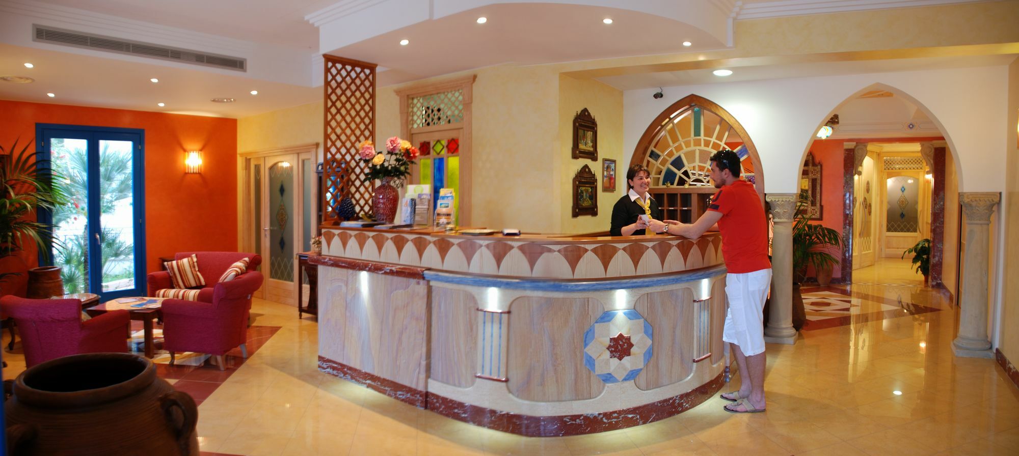 Hotel Ristorante Mediterraneo Faro Сан Вито ло Капо Екстериор снимка